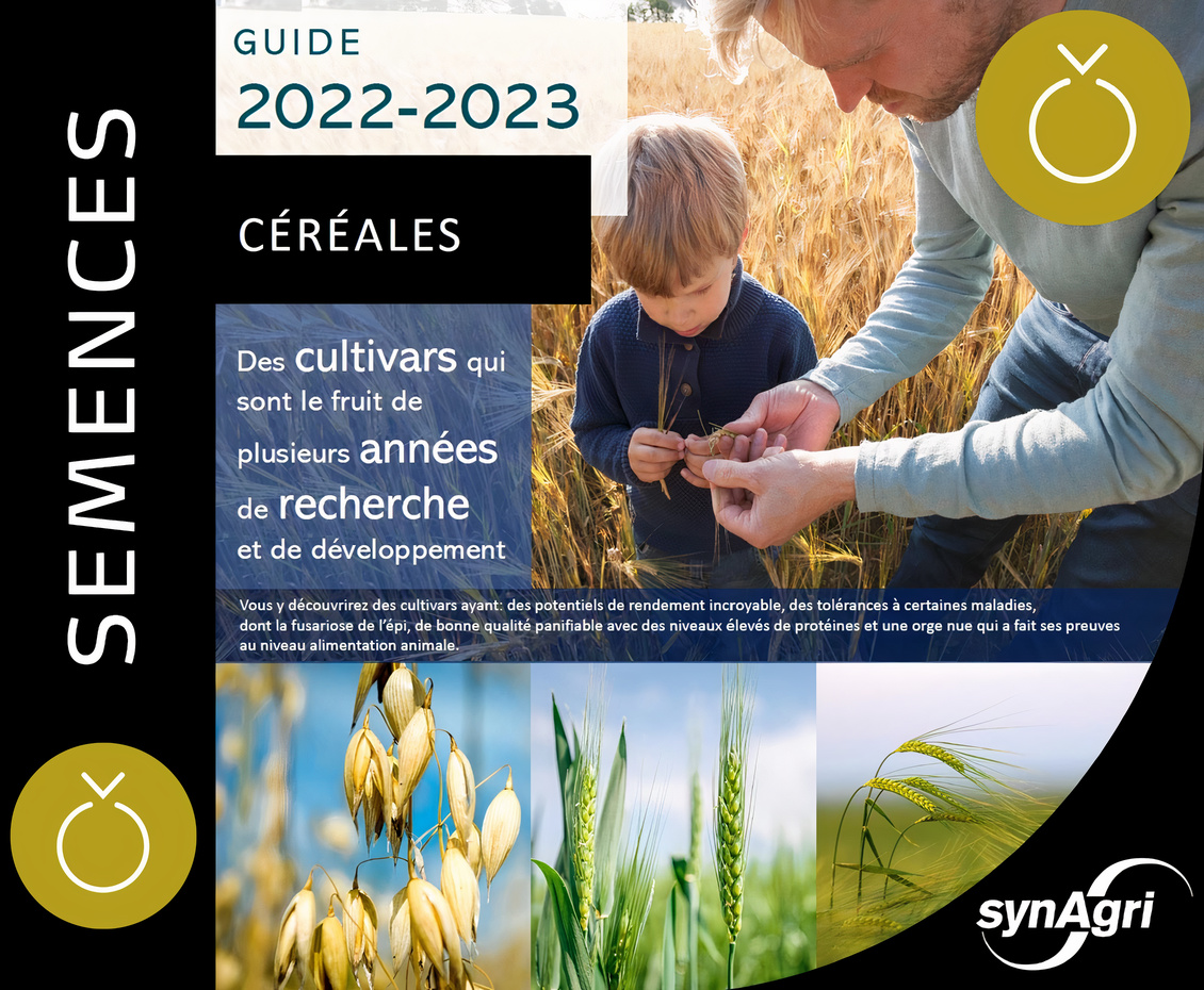 Guide Semences Synagri – Céréales 2022-2023